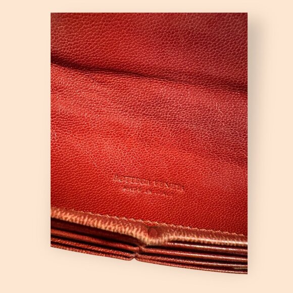 Authentic Vintage Bottega Veneta Intrecciato Leather Continental Wallet - Picture 5 of 5